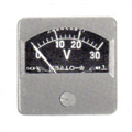 84C4-A Square DC Ammeter